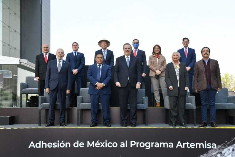 México se adhiere al Programa Artemisa de la NASA