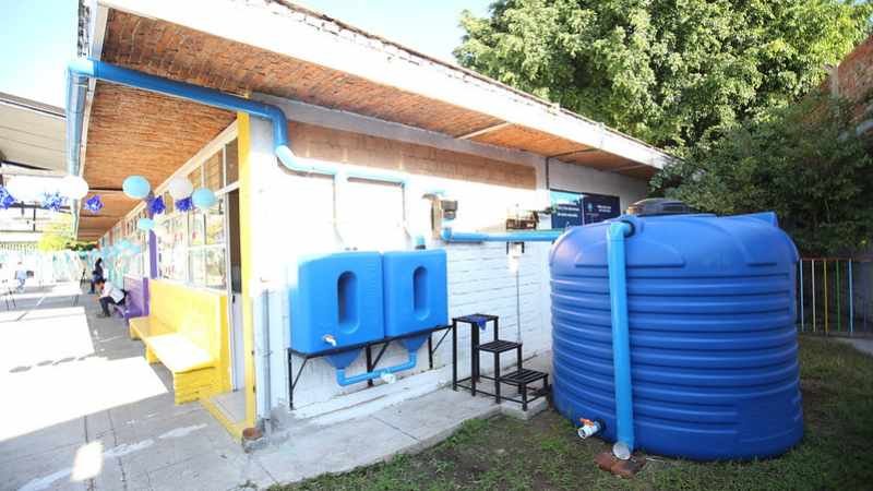 Nidos de Lluvia: alternativa para acceder y almacenar agua pluvial en Jalisco