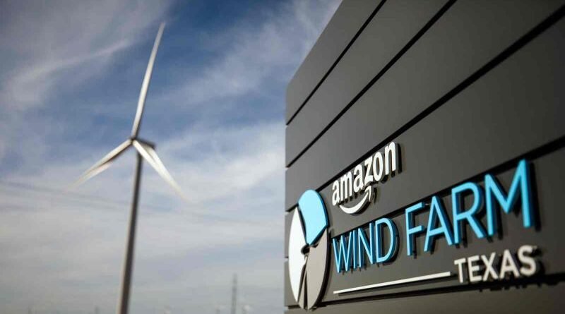 Amazon aumentó adquisición de energía renovable en 2022 