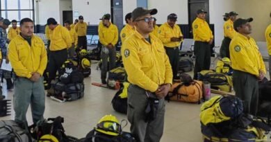 México envía contingente a Chile por incendios forestales