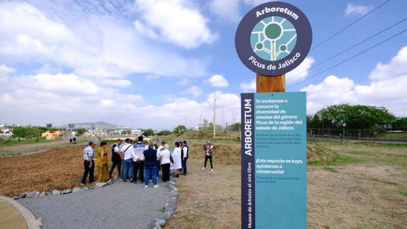 Inauguran el Arboretum Ficus de Jalisco en Bosque Urbano Tlaquepaque