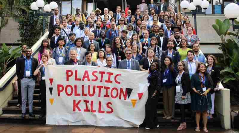 En en peligro Tratado Global de Plásticos: GreenPeace
