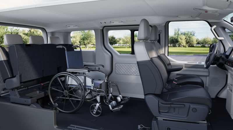 El vehículo eléctrico PV5 WAV, un modelo accesible para personas en silla de ruedas