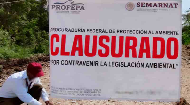 Clausura Profepa construcciones ilegales en dos predios de Tuxtla Gutiérrez
