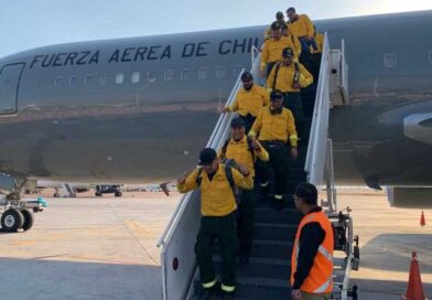 Concluyen brigadistas mexicanos combate de incendios en Chile