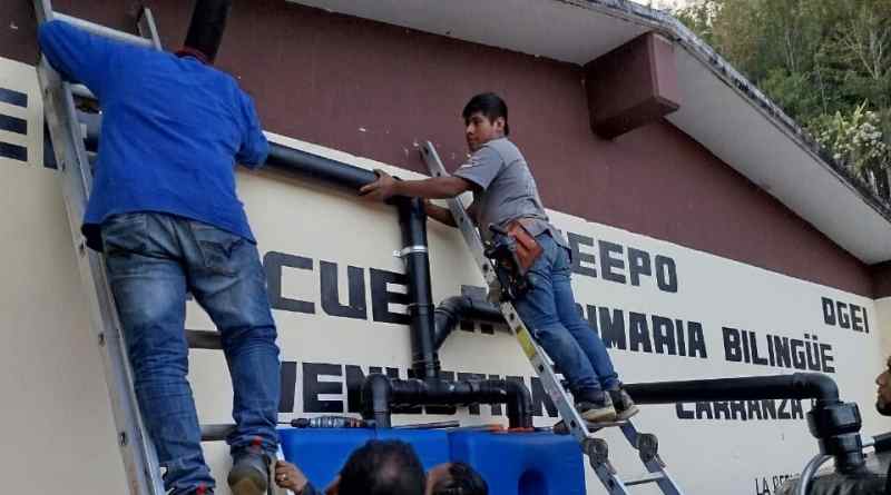 Avanza la instalación de sistemas de captación de agua de lluvia en Oaxaca Avanza la instalación de sistemas de captación de agua de lluvia en Oaxaca