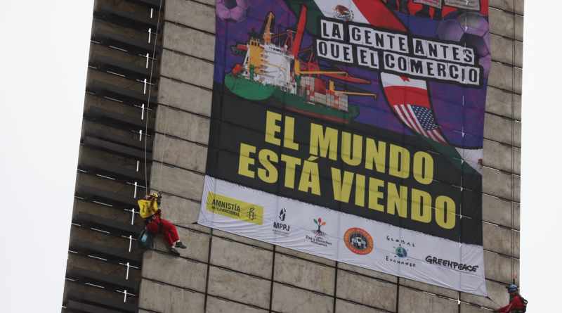 Exigen organizaciones civiles priorizar crisis ambiental y de derechos humanos sobre el Mundial Exigen organizaciones civiles priorizar crisis ambiental y de derechos humanos sobre el Mundial