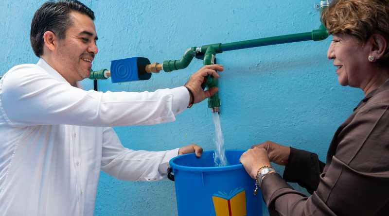 Inauguran sistema pluvial número mil en Edomex para garantizar abastecimiento hídrico