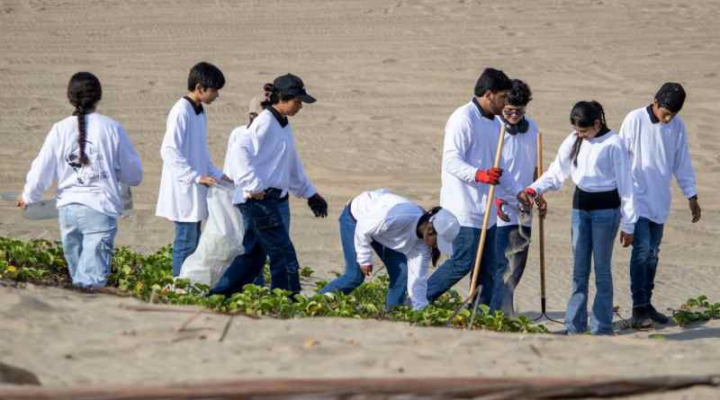 Limpieza de playas. Retiran más de seis toneladas de residuos Limpieza de playas. Retiran más de seis toneladas de residuos