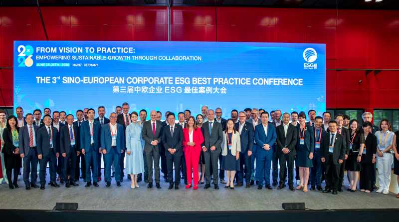 Debaten autoridades y empresarios de China y Europa sobre el desarrollo sustentable en Alemania