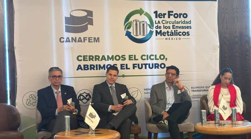 Alianza CANAFEM y Semarnat hacia una economía circular en la producción de envases metálicos