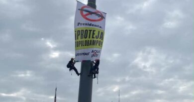 Exigen cancelar planta de amoniaco en Topolobampo frente al Zócalo