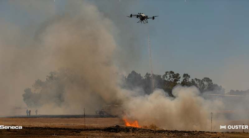 Crean dron autónomo para combatir incendios forestales en zonas de difícil acceso